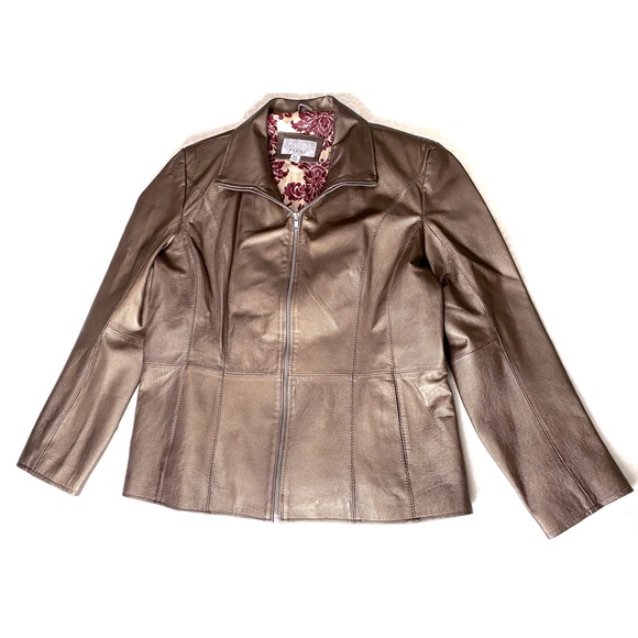 Wilson's Leather Maxima Winter Women's Jacket Copper Metallic - Picture 6 of 17